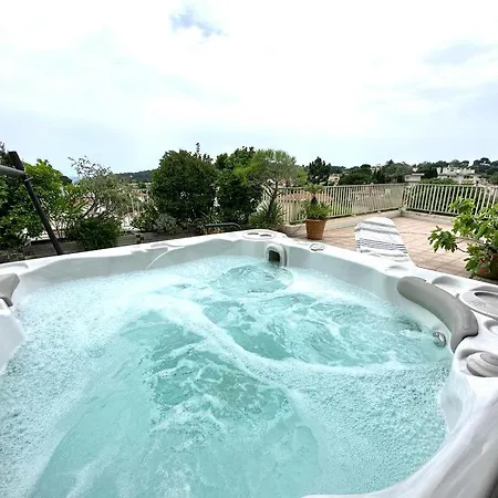 公寓 Panoramic Sea View Penthouse With Jacuzzi And 450 Sqm Terrace